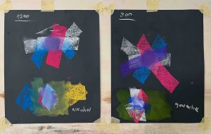 10. Lecke: A csiszoló papír bemutatása (Pasztell 1. Kezdő)  