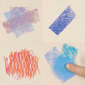 15. Lecke: Pasztell textúrák és vonalak (Pasztell 1. Kezdő)  