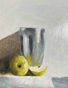 3. lecke 1. festő videó (5 db. Fém tárgyas Csendélet) 