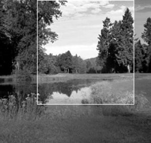 2. lecke: A festendő kép téma”kivágása” a tájból (Pasztell 2. Tájkép komp.) 