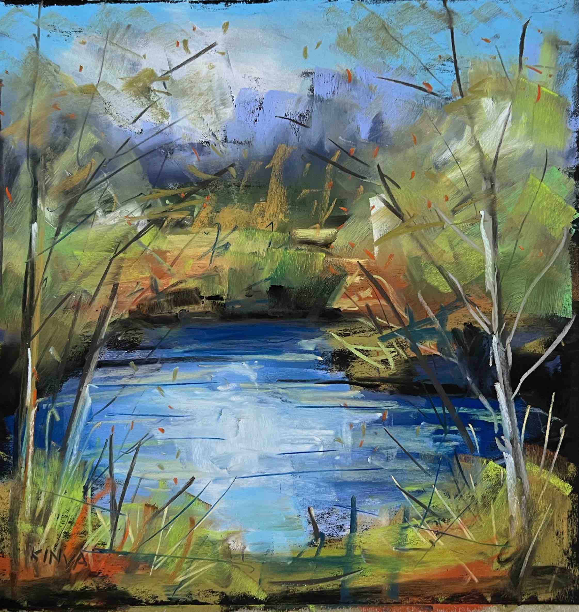 Tájkép Kompozíciók, Pasztellfestés 2. Online Festőtanfolyam - Image 7