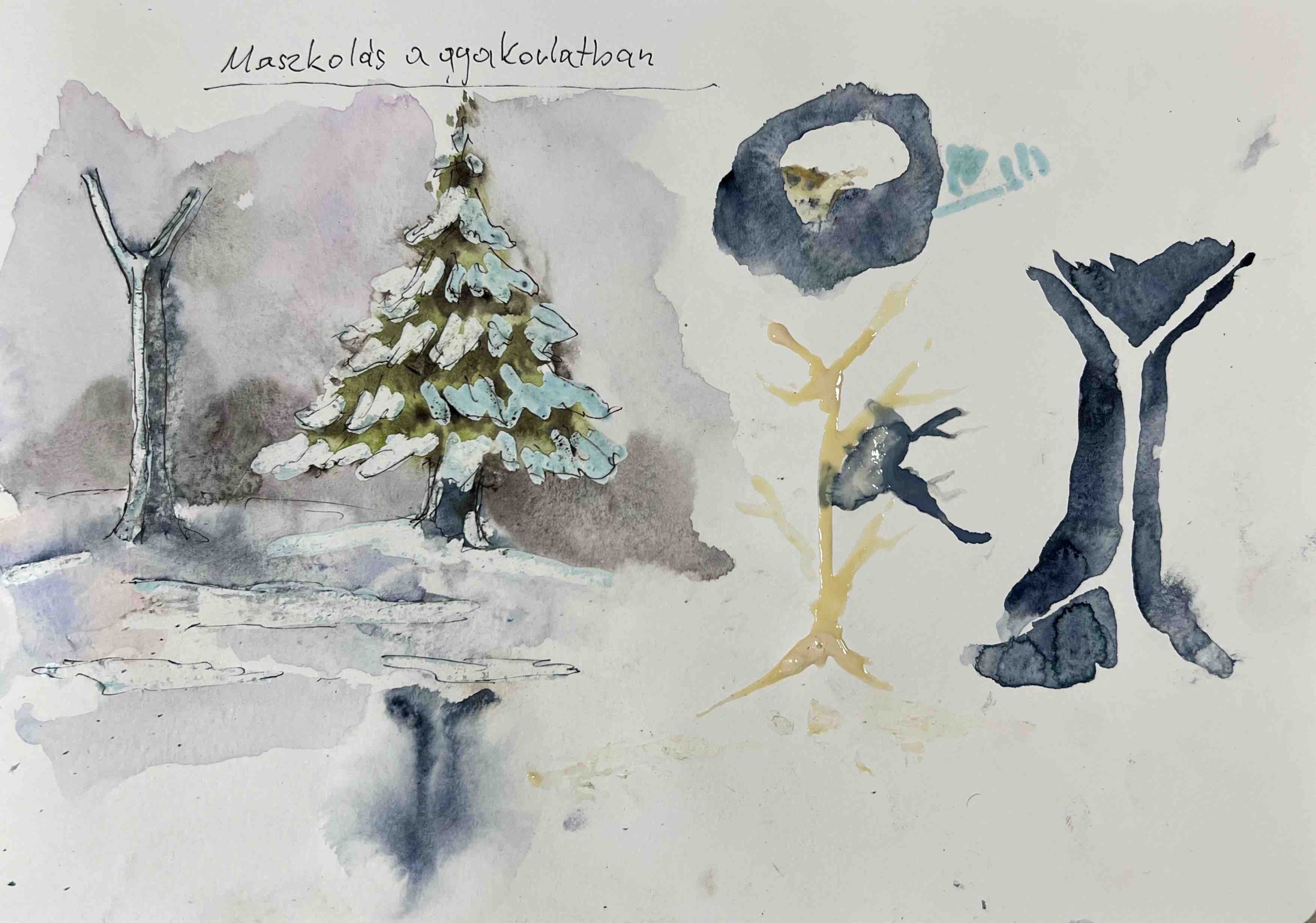 8 az 1-ben Nagy Akvarell Tanfolyam Csomag - Image 4