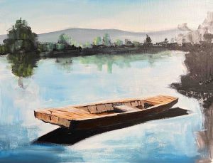 15. lecke: 3. képfestő videó 1. rész  (Csónakos Tájak) 