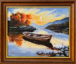 19. lecke: 5. képfestő videó (Csónakos Tájak) 