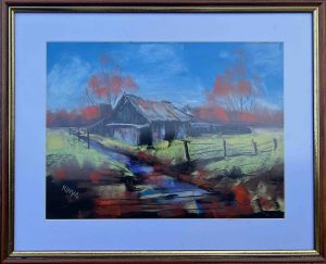 4. oktató videó (Pasztell Tanyás Tájkép) 