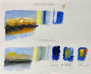 6. lecke: Az olajfesték tulajdonságai  (Érzelmek festészete) 