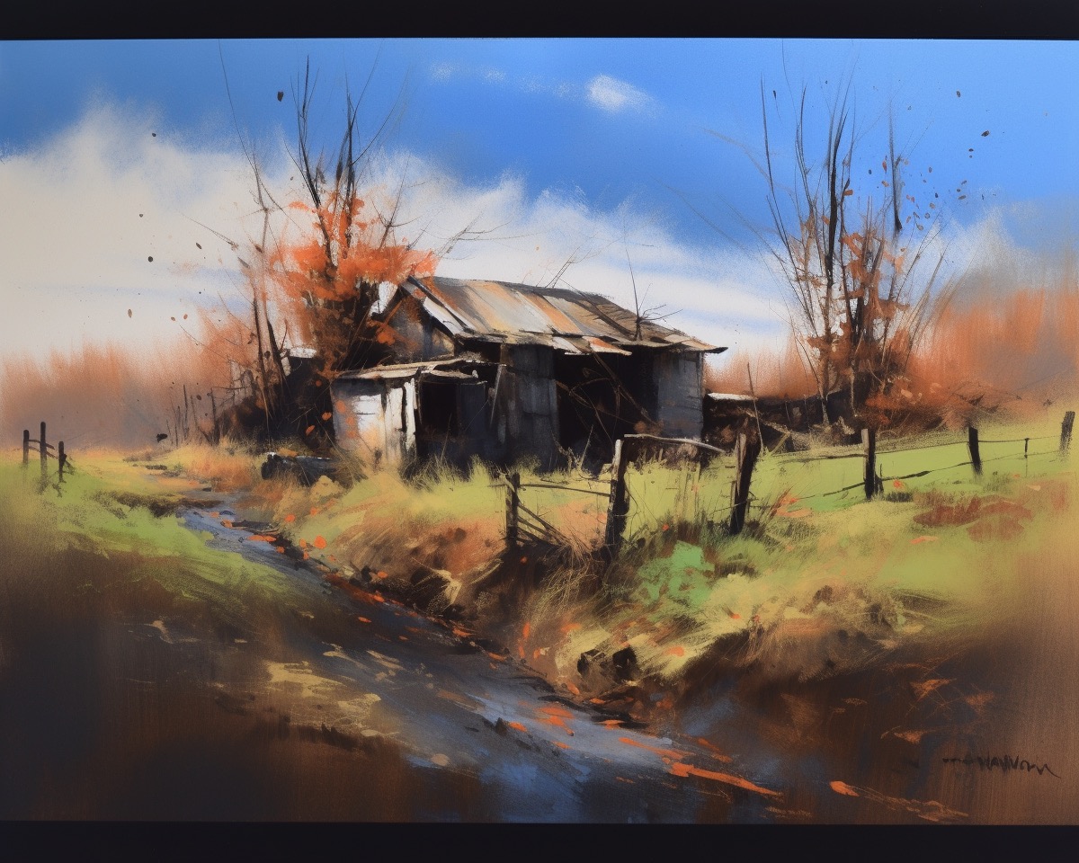 5 Tanyás Pasztell Tájkép Festése Online Oktató Videó Sorozat - Image 4