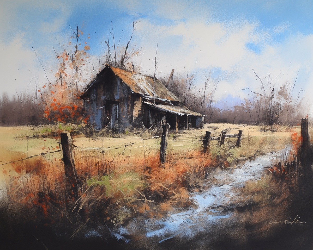 5 Tanyás Pasztell Tájkép Festése Online Oktató Videó Sorozat - Image 5