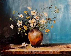 5. lecke: 3. festmény oktató videó (5 realista csendélet) 