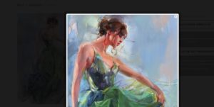 5. lecke: Anna stílusának bemutatása (Nőalakok Olajjal Akrillal)