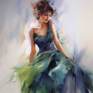 19. lecke 3. festő videó 2. rész (Nőalakok Olajjal Akrillal)