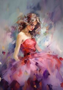 20. lecke 4. festő videó (Nőalakok Olajjal Akrillal)