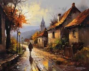 25. lecke: 2. Festővideó (Falusi Utcaképek Festése)