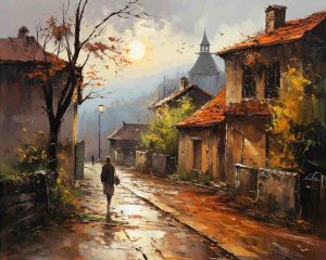 27. lecke: 4. Festővideó (Falusi Utcaképek Festése)