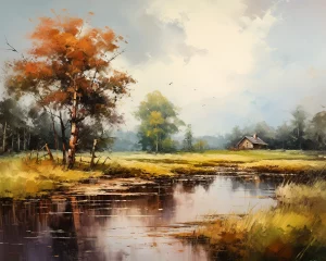 5. lecke: 3. Festővideó (Alföldi Tájkép Festése)