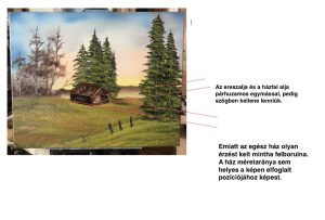 17. lecke: Hiba keresés a tájkép perspektívákban (Falusi Utcaképek Festése)