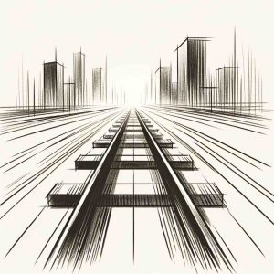 7. lecke: Eltűnési Pontok a Perspektívában (Falusi Utcaképek Festése)