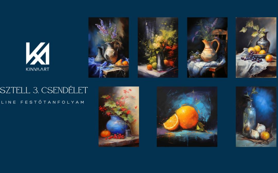 Csendéletfestés Száraz Pasztell Technikával Online Festőtanfolyam