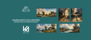 5 db. Elhagyott Tanyás Tájkép Festése Oktatóvideó Sorozat!