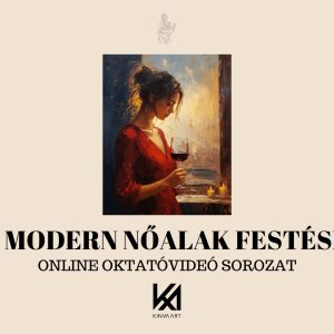 5 db. Modern Nőalak Festése Online Oktatóvideó Sorozat!