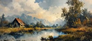 5. lecke: 3. festő videó ( 5 elhagyatott Tanya Festése)