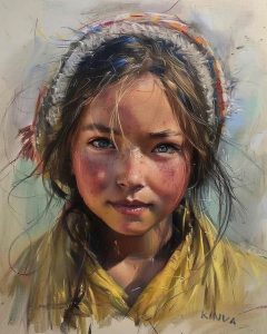 41. Lecke: 6. Portréfestő videó (Pasztell 4. Portréfestés) 