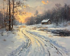 14. lecke 5. festővideó (Izgalmas Téli Tájak)