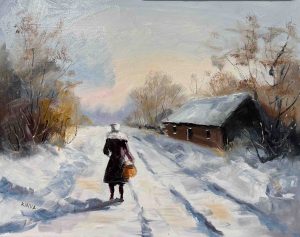 12. lecke 3. festővideó (Izgalmas Téli Tájak)