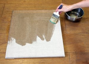 13. Lecke: Vászon impregnálása alapozás előtt (Bevezetés az Olajfestészetbe)