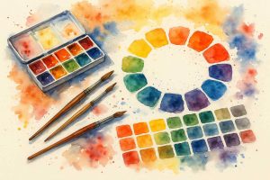 18. lecke Festékismertető (Akvarell 5. Színkeverés)