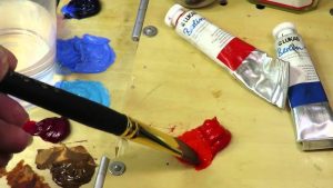 18. Lecke: Vízzel hígítható olajfestékek – Az oldószermentes olajfestés lehetősége (Bevezetés az Olajfestészetbe) 