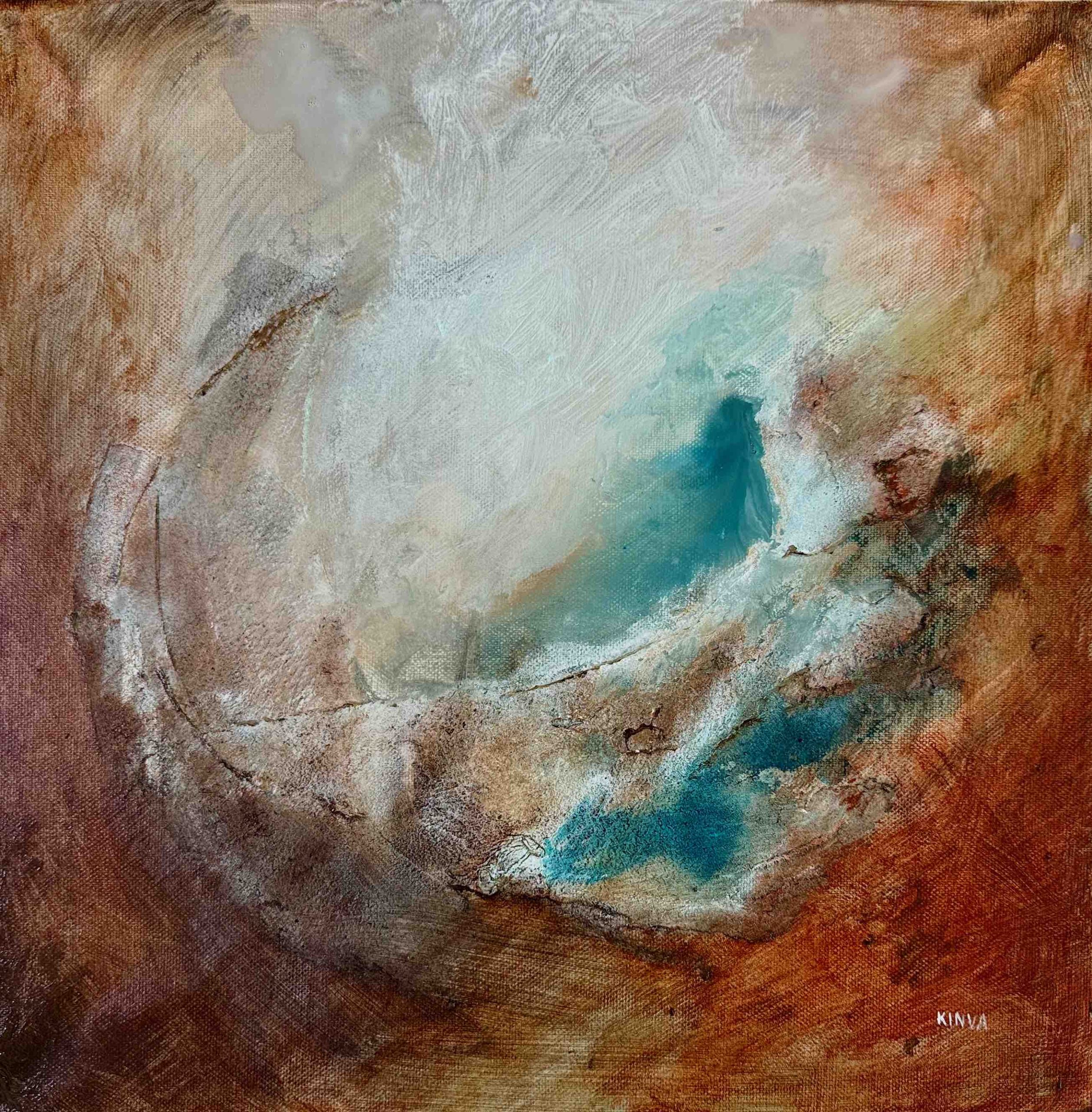 Textúrák és Fények – Absztrakt festészet akrillal - Online Festőtanfolyam - Image 3