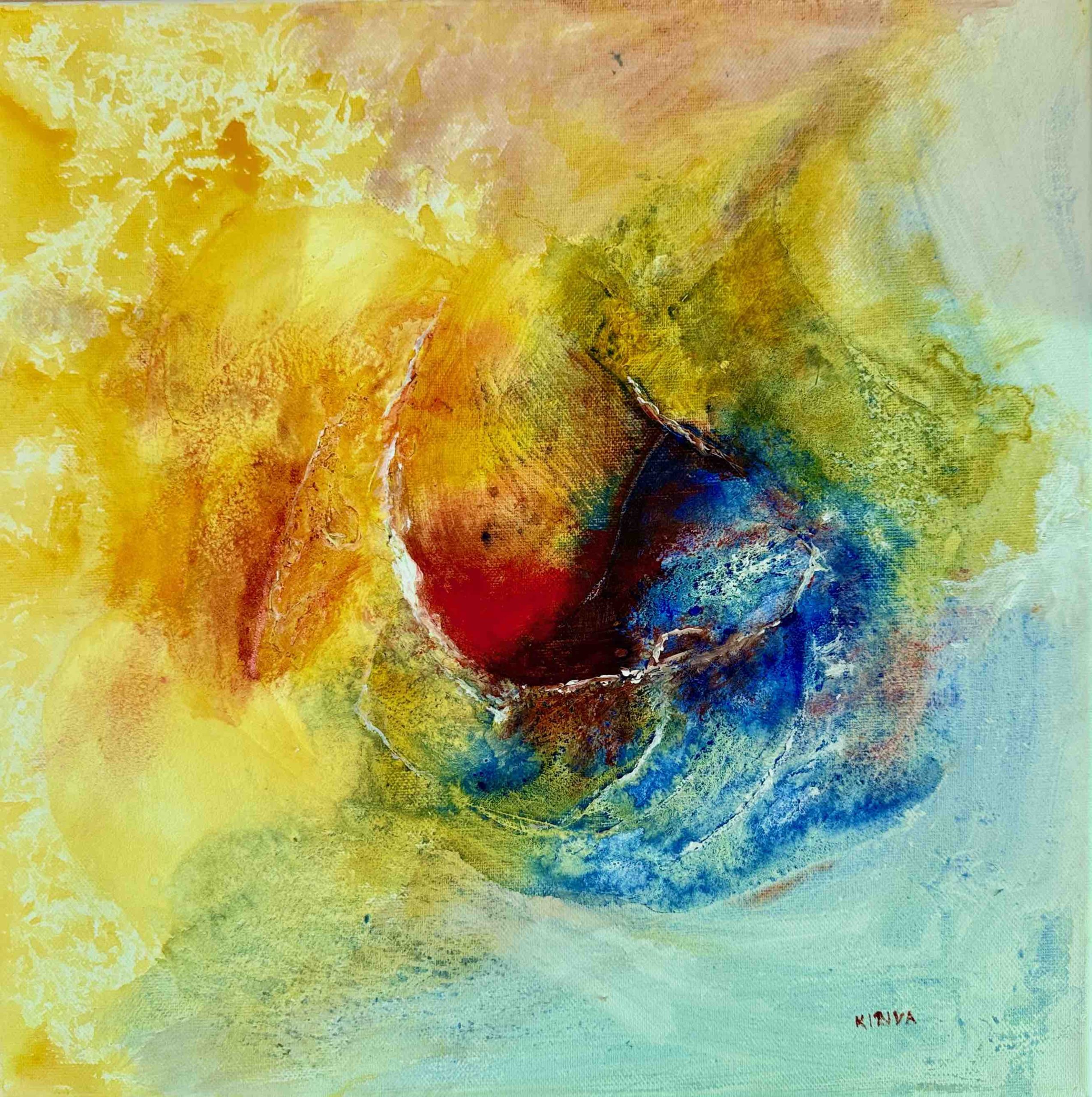 Textúrák és Fények – Absztrakt festészet akrillal - Online Festőtanfolyam - Image 2