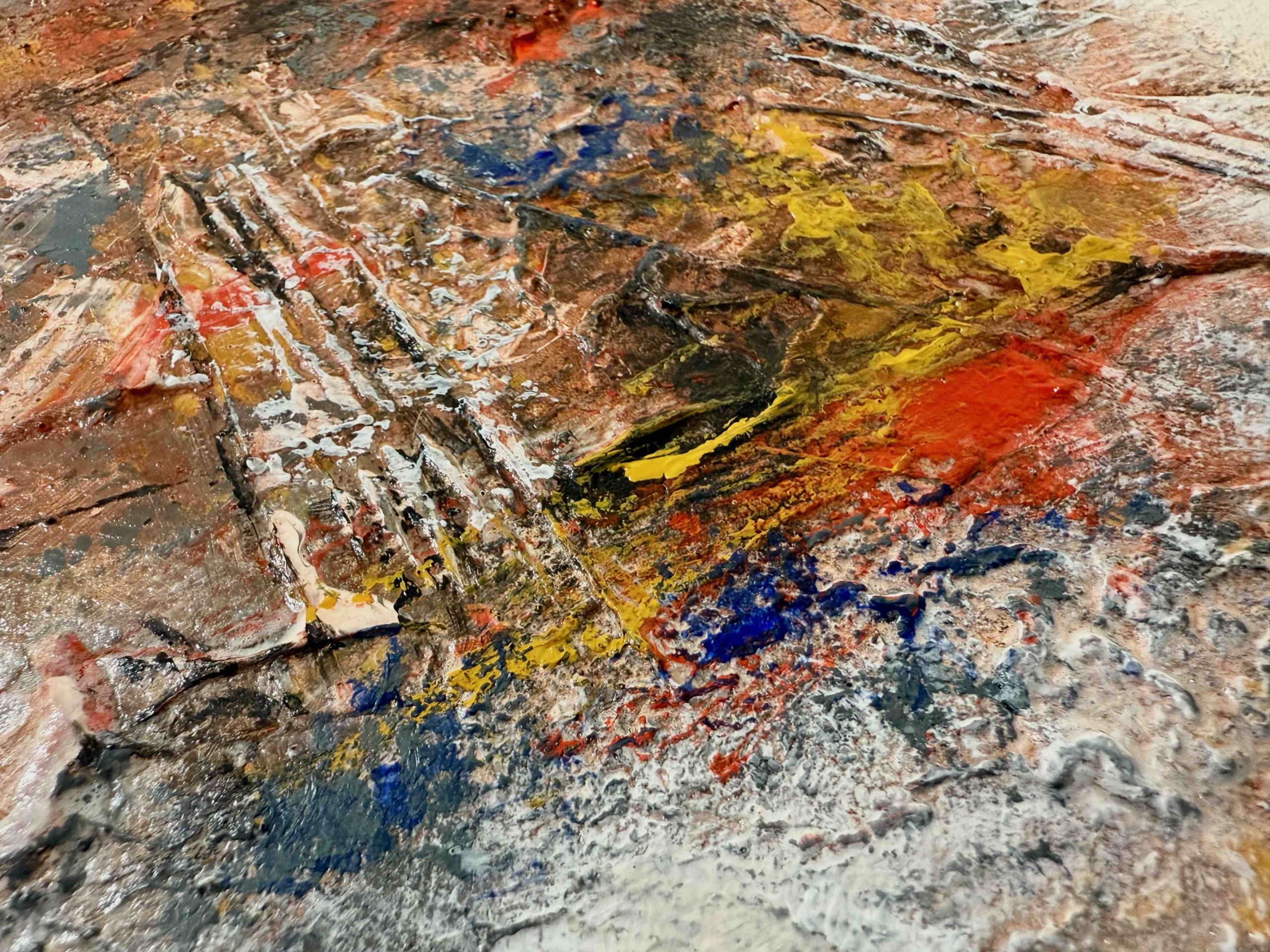 Textúrák és Fények – Absztrakt festészet akrillal - Online Festőtanfolyam - Image 5