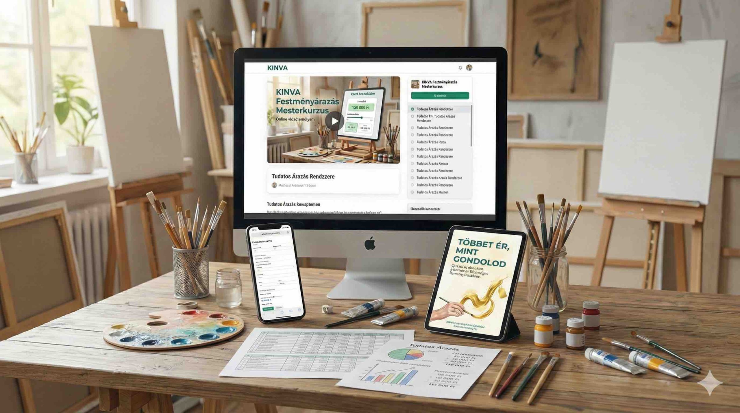 Festmények Árazása Online Tanfolyam - Image 2